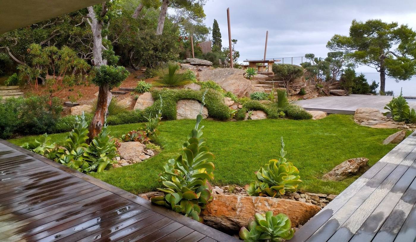 Conception et aménagement de jardin au Lavandou