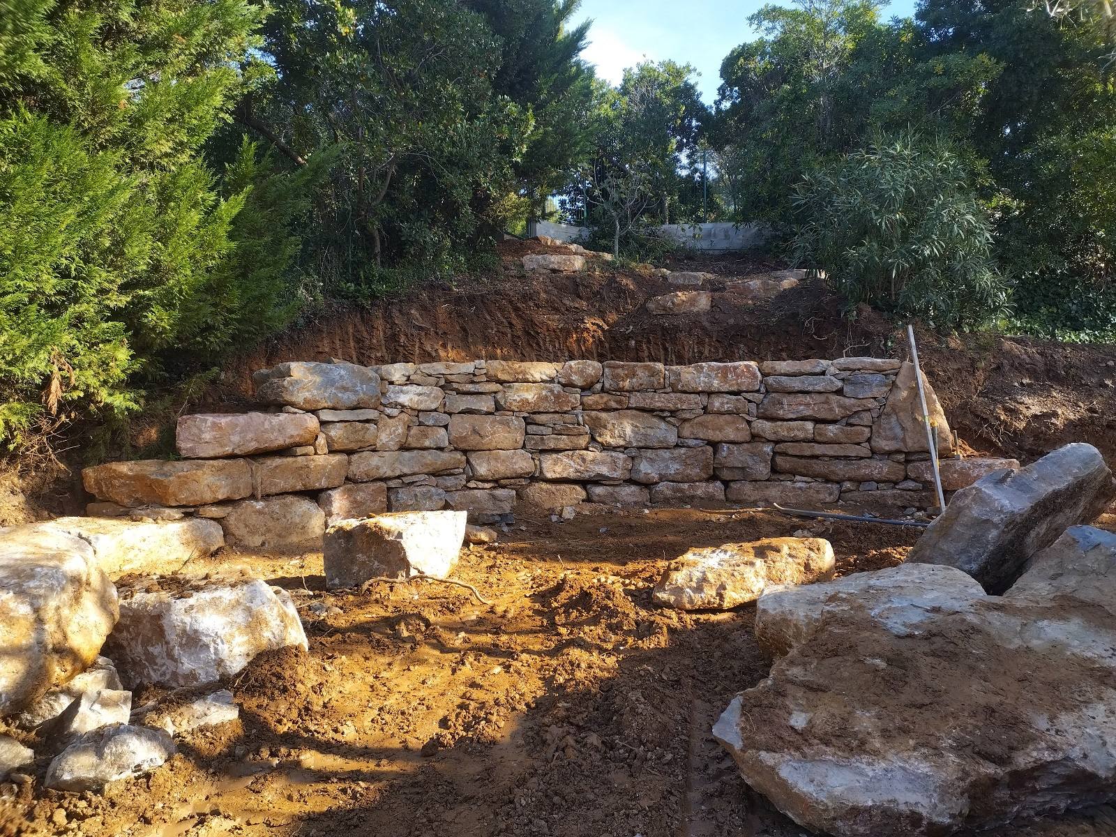 Enrochement au Lavandou Enrochement au Lavandou